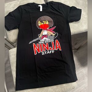 Anime Riverside Staff Shirt Attack on Titan Inspired Mikasa NEW